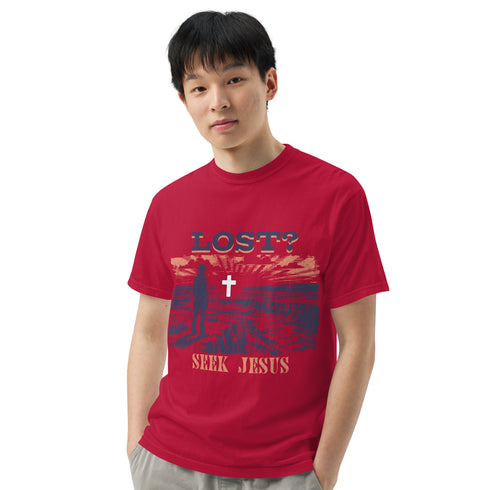 Lost Seek Jesus Christian Bible Verse T-Shirt